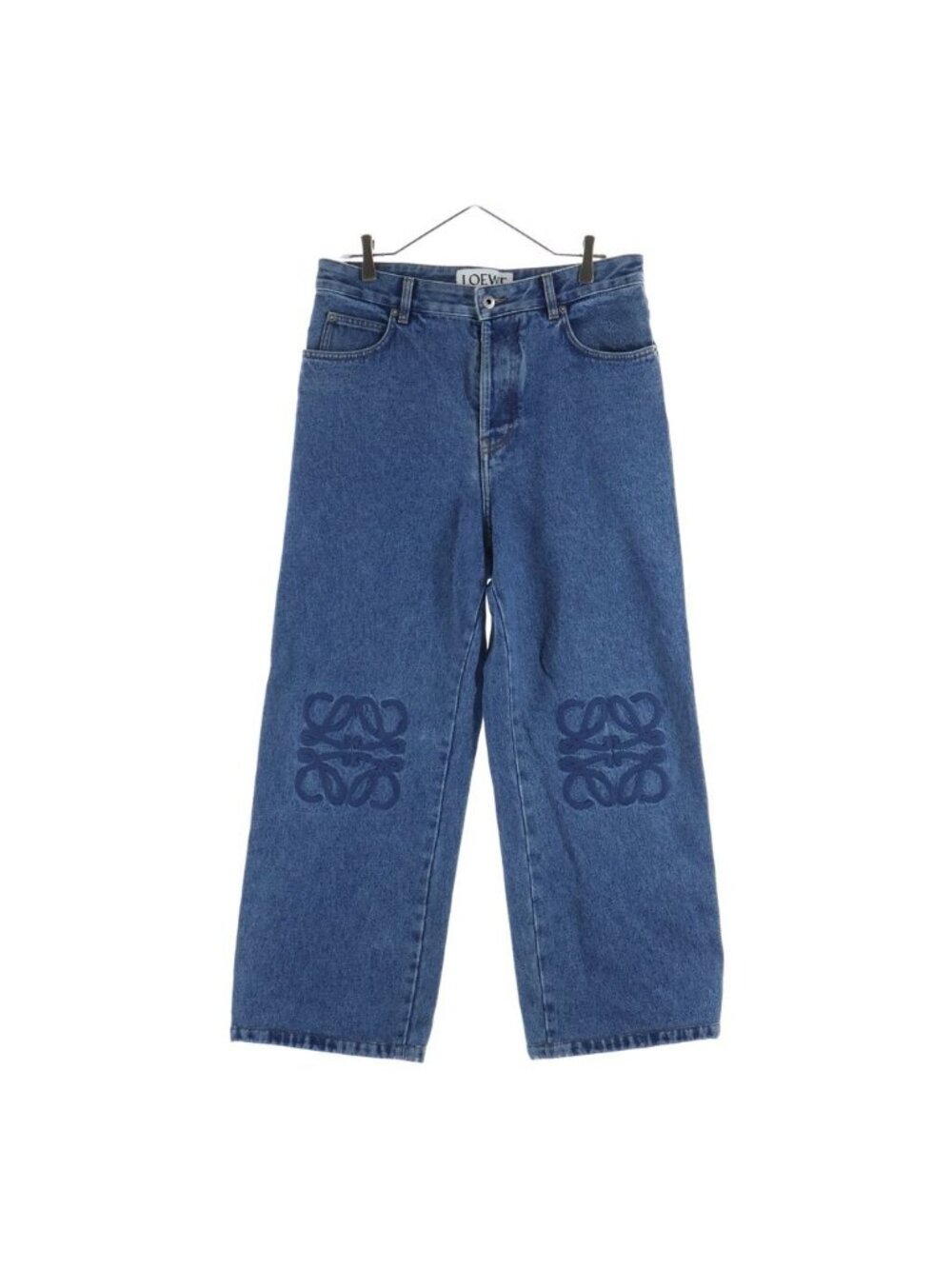 Loewe Anagram Baggy Jeans AF Indigo